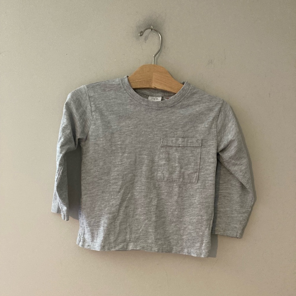 $12 ADD ON zara baby boy long sleeve tee shirt